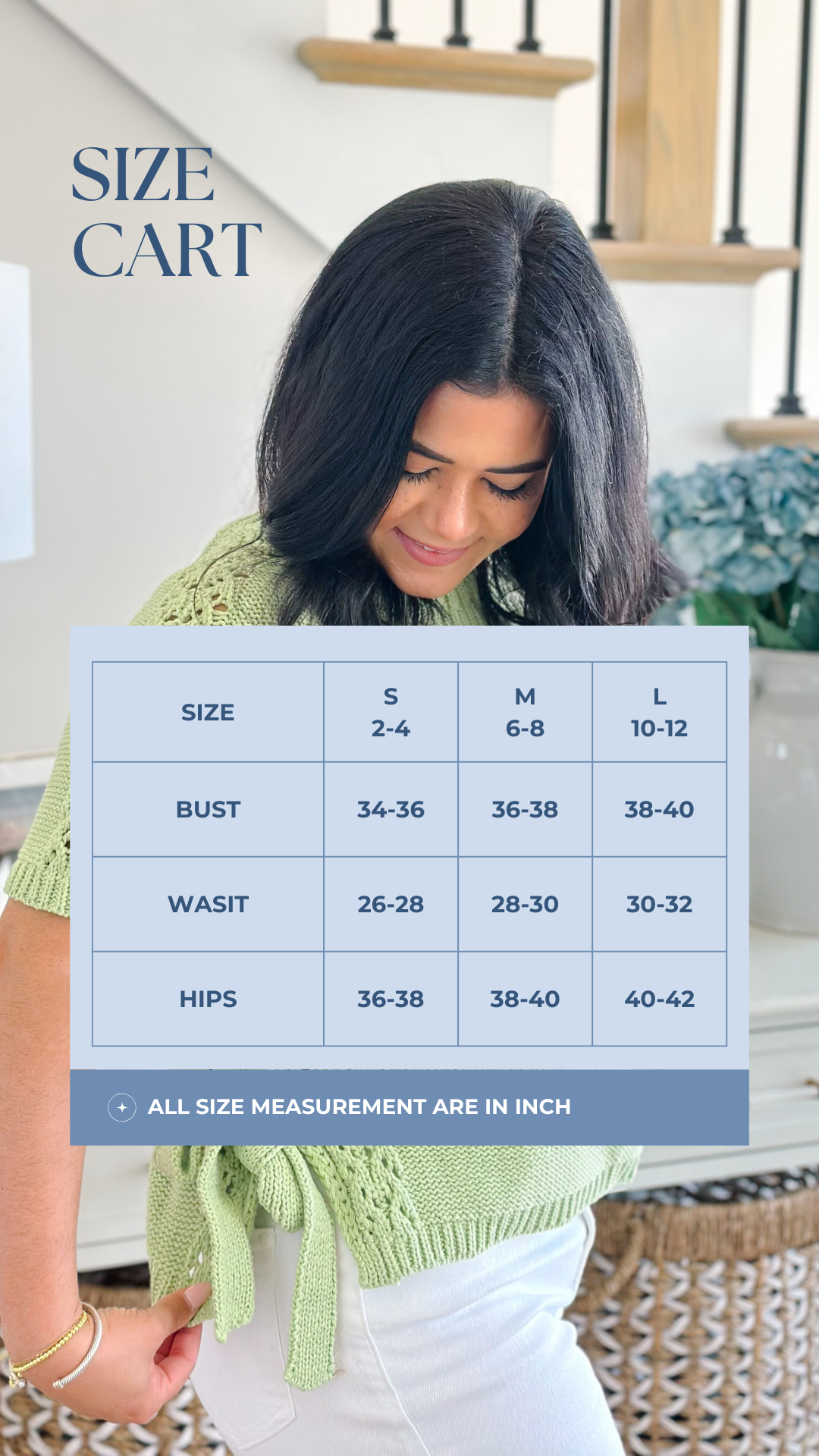 women's size chart