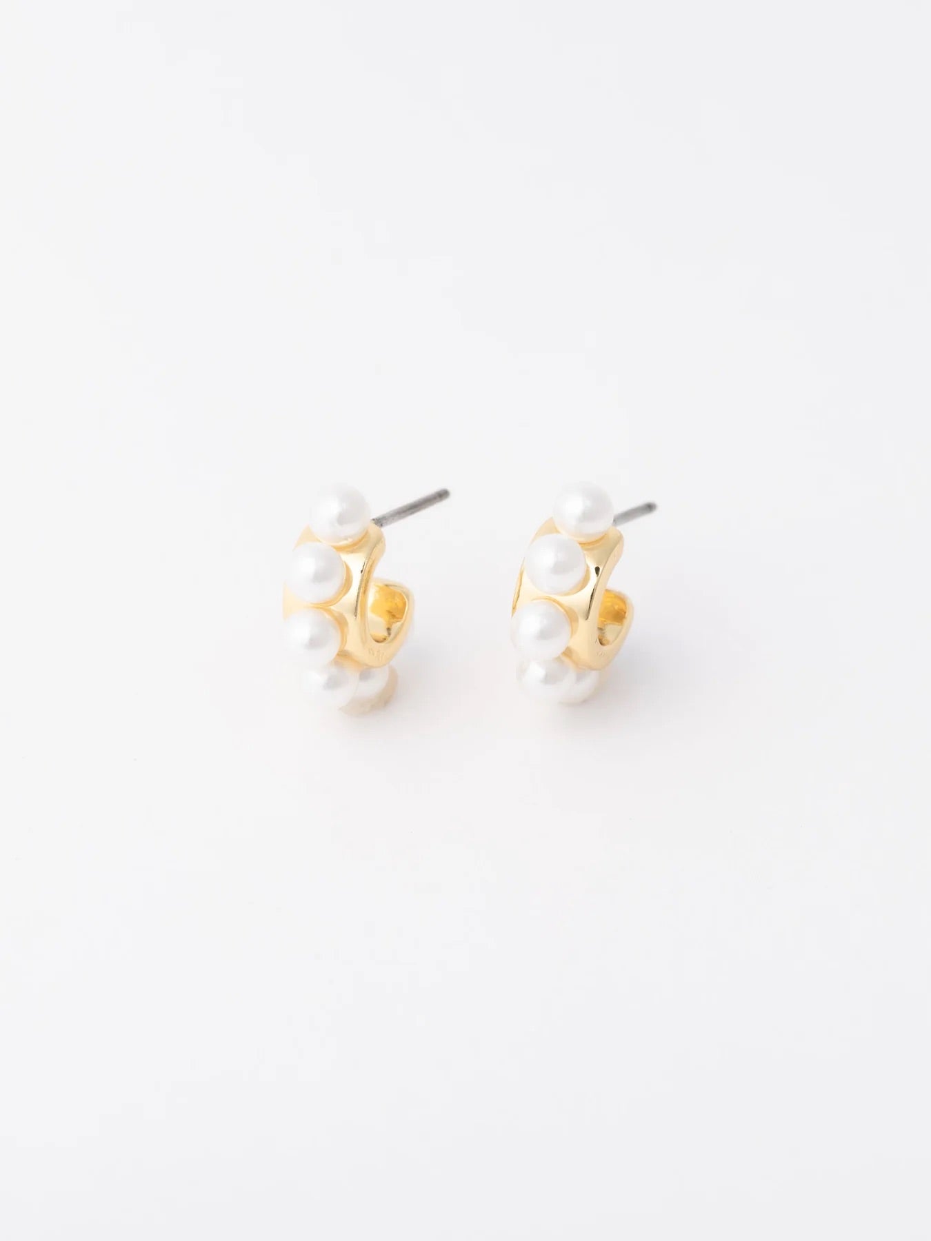 Fairhope Mini Pearl & Gold Earrings - Southern Roots & Boots