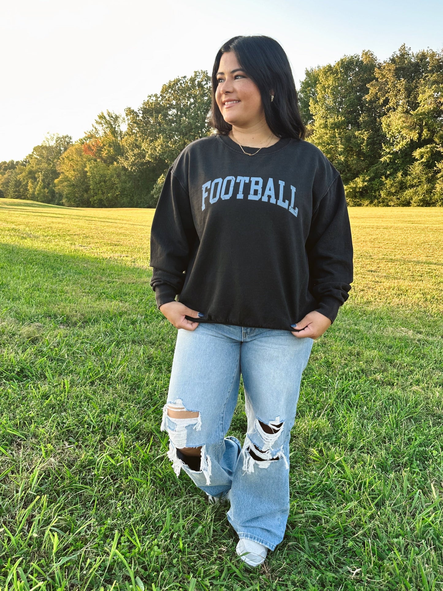 Vintage Football Pullover