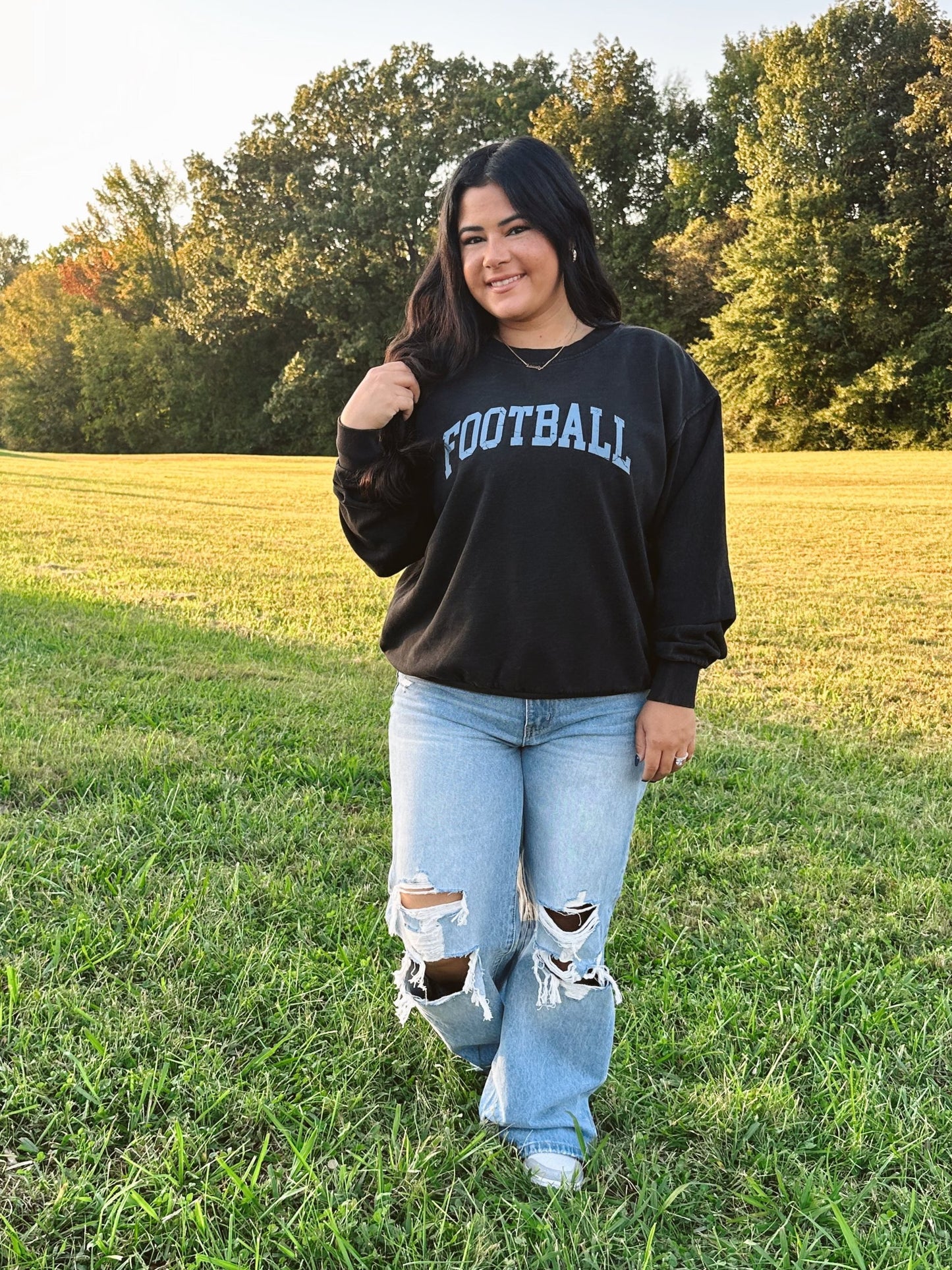 Vintage Football Pullover